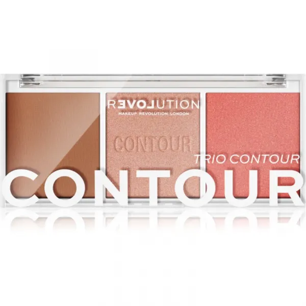 Revolution Relove Colour Play kontúrovacia paletka na tvár odtieň Sugar 6 g