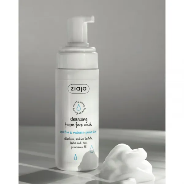 Ziaja Cleansing čistiaca pena  pre citlivú pleť so začervenaním 150 ml