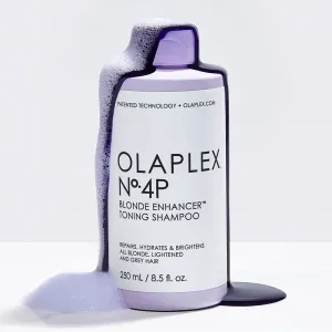 Olaplex N°4P Blond Enhancer Toning Shampoo fialový tónovací šampón neutralizujúci žlté tóny 250 ml