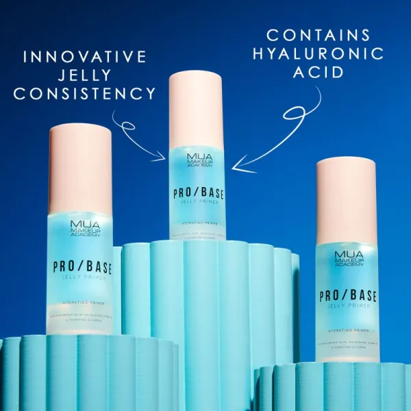 MUA Makeup Academy PRO/BASE Refresh & Revive hydratačná podkladová báza pod make-up s kyselinou hyalurónovou 30 g