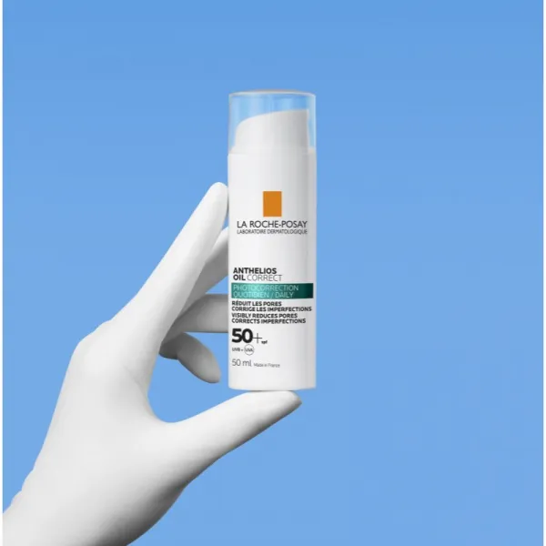 La Roche-Posay Anthelios ochranný krém pre mastnú a zmiešanú pleť SPF 50+ 50 ml