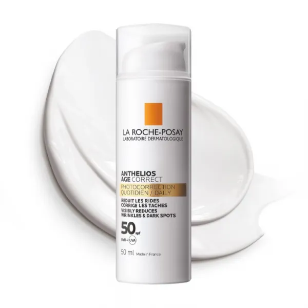 La Roche-Posay Anthelios Age Correct denný ochranný krém proti starnutiu pleti SPF 50 50 ml