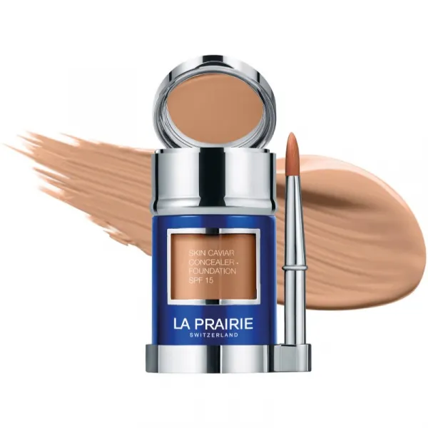 La Prairie Skin Caviar Concealer Foundation make-up a korektor SPF 15 odtieň W-50 Mocha 30 ml