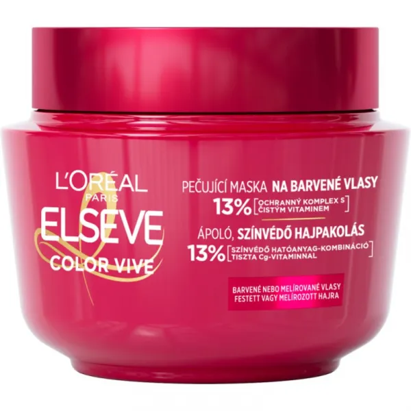 L’Oréal Paris maska na vlasy pre farbené vlasy - Elseve Color Vive Mask