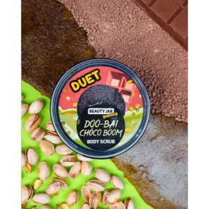 Beauty Jar Yummy Doo-Bai Choco Boom jemný telový peeling 360 g