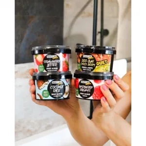 Beauty Jar Yummy Doo-Bai Choco Boom jemný telový peeling 360 g
