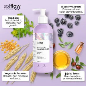so!flow Coloured Hair Revitalizing Conditioner revitalizačný kondicionér pre farbené vlasy 400 ml
