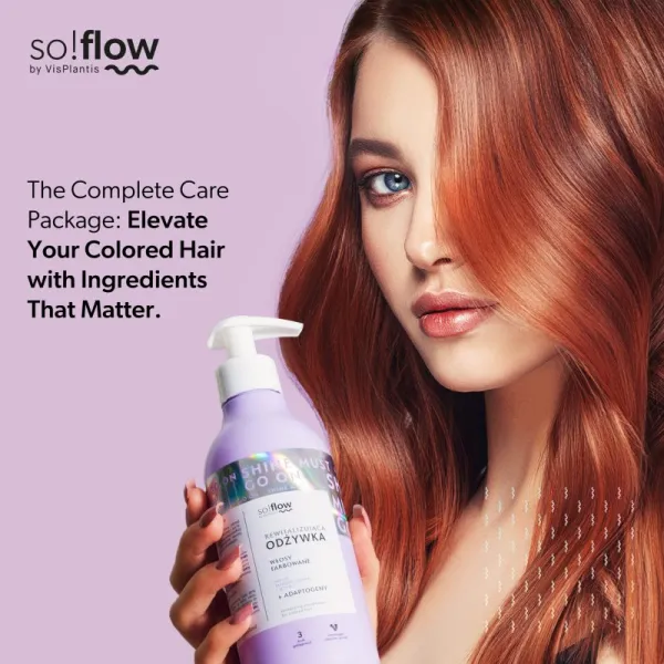 so!flow Coloured Hair Revitalizing Conditioner revitalizačný kondicionér pre farbené vlasy 400 ml