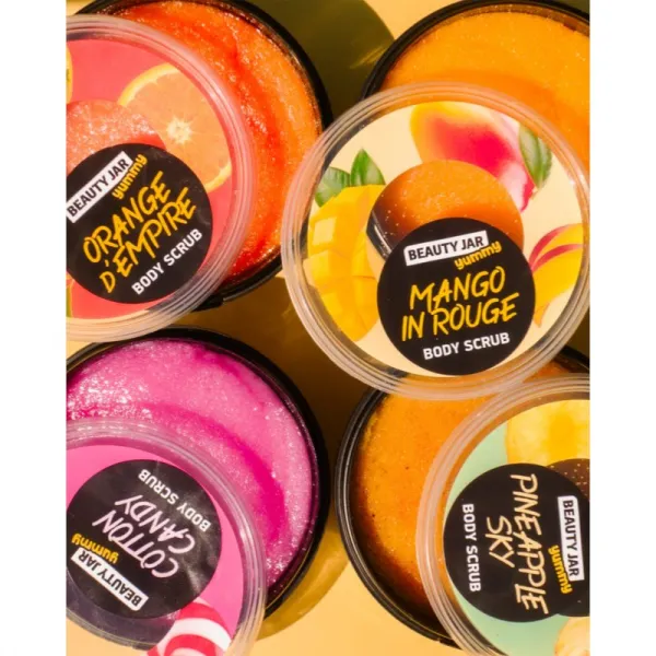 Beauty Jar Yummy Orange d'Empire jemný peeling s osviežujúcim účinkom 360 g
