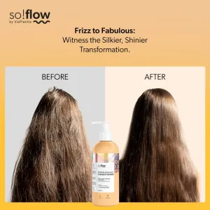 so!flow Medium Porosity Hair Protein-Emollient Conditioner hydratačný a uhladzujúci kondicionér proti krepateniu 400 ml
