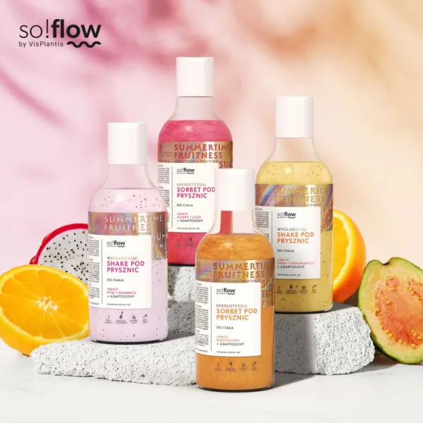 so!flow Energizing Shower Sorbet hydratačný telový sorbet do sprchy 400 ml