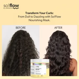so!flow Curly Hair Nourishing Mask výživná maska pre kučeravé vlasy 400 ml