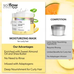 so!flow Curly Hair Nourishing Mask výživná maska pre kučeravé vlasy 400 ml