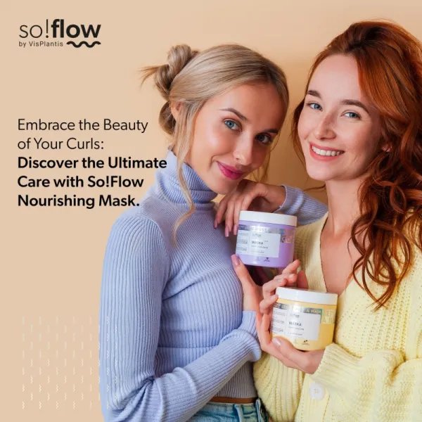so!flow Curly Hair Nourishing Mask výživná maska pre kučeravé vlasy 400 ml