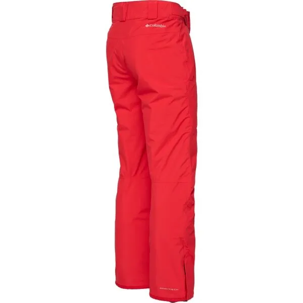Columbia SHAFER CANYON PANT Pánske lyžiarske nohavice, červená, veľkosť