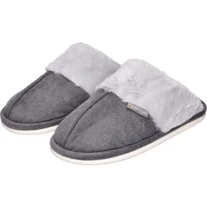 Oldcom HUGGY Unisex papuče, tmavo sivá, veľkosť
