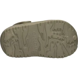 Oldcom CROCOLINO Detské šľapky, khaki, veľkosť