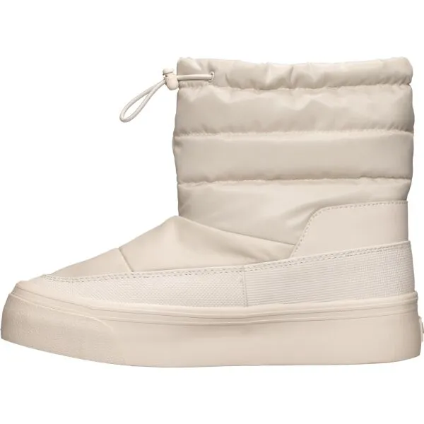 Calvin Klein VULC FLATF SNOWBOOT NYLON MIX MG Členková obuv, béžová, veľkosť
