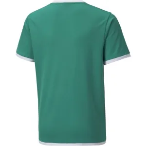 Puma TEAM LIGA JERSEY JR Juniosrské futbalové tričko, zelená, veľkosť