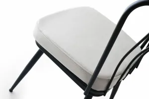 Sada jedálenských stoličiek Yildiz White, 4 ks, 4 ks