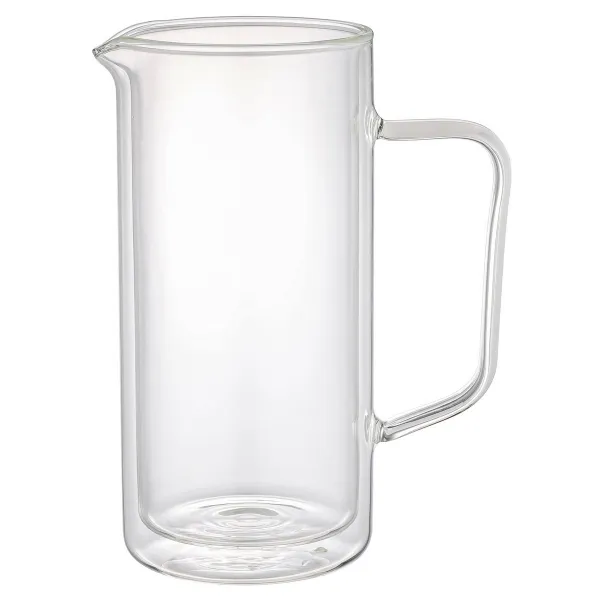 4Home Termo sklenený džbán Double Hot&Cool, 1 l