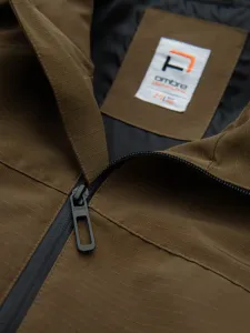 Prechodná bunda pre mužov hnedá