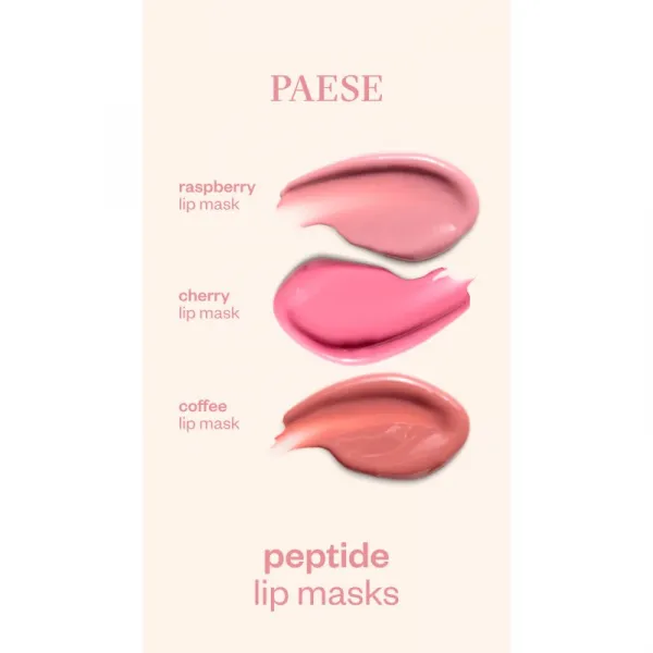 Paese Peptide Lip Mask hydratačná maska na pery s peptidmi odtieň Cherry 10 g