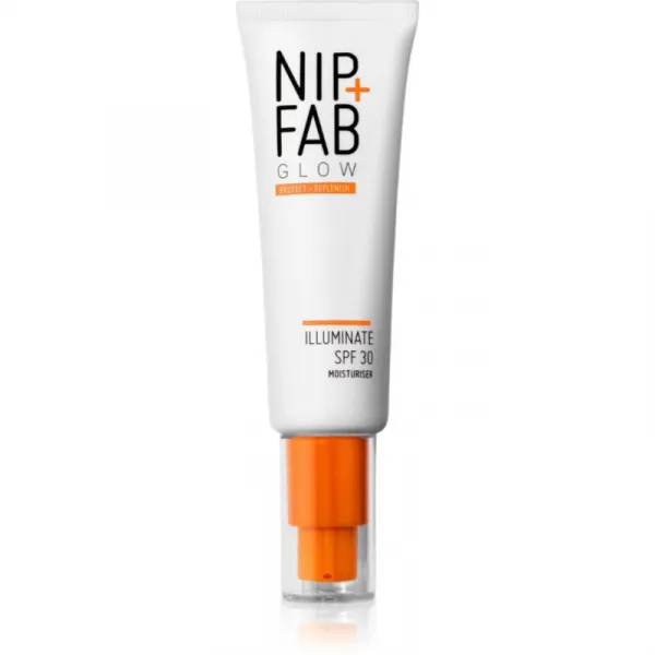 NIP+FAB Glow Illuminate rozjasňujúci pleťový krém SPF 30 50 ml