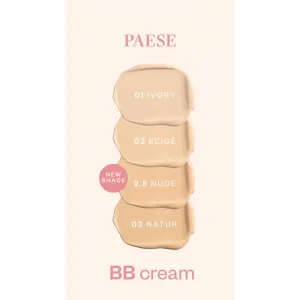 Paese BB Cream BB krém s kyselinou hyalurónovou odtieň 2,5 Nude 30 ml