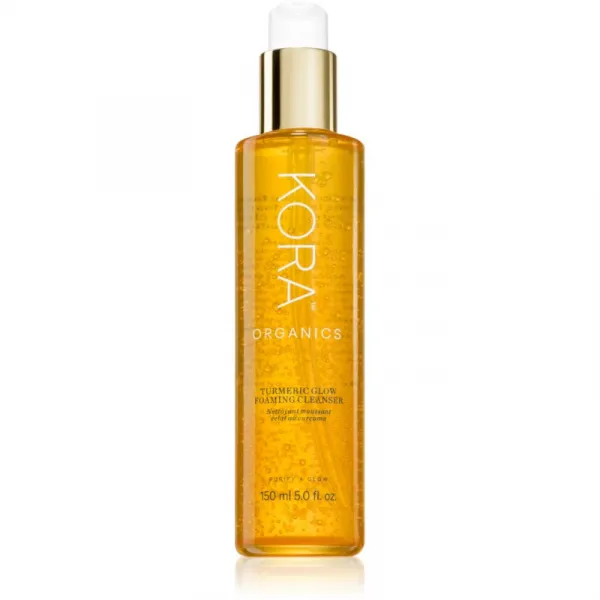 KORA Organics Turmeric Glow Foaming Cleanser čistiaca pena na tvár 150 ml