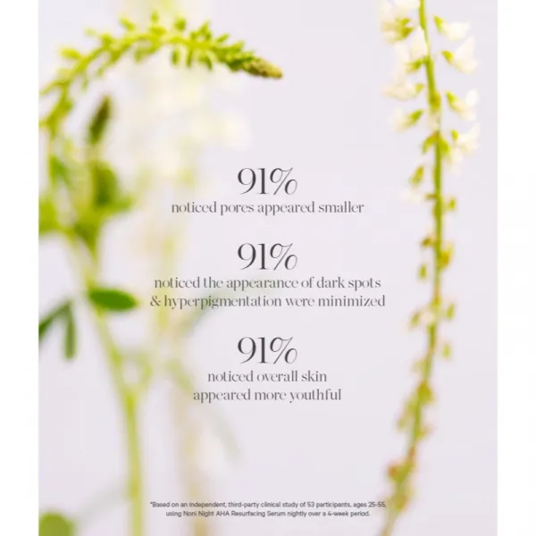 KORA Organics Noni Night AHA Resurfacing Serum regeneračné sérum 30 ml