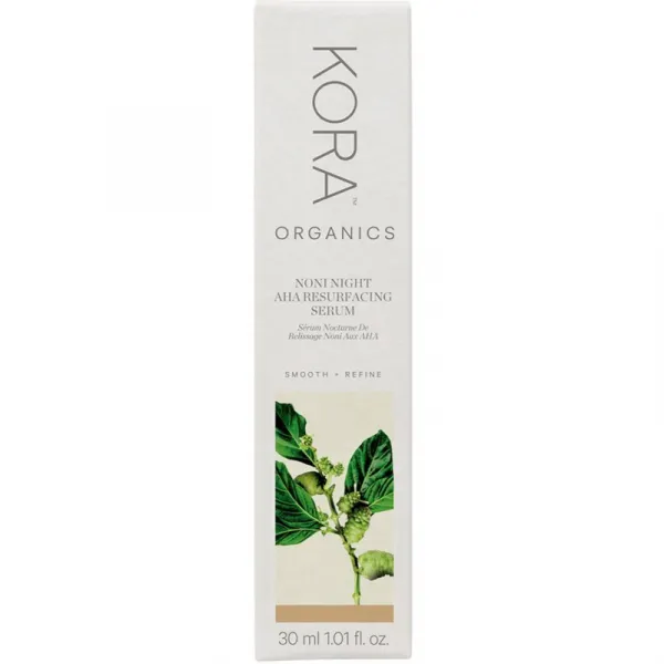 KORA Organics Noni Night AHA Resurfacing Serum regeneračné sérum 30 ml