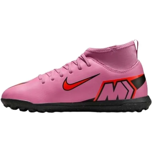 Nike JR MERCURIAL SUPERFLY 10 CLUB TF Detské turfy, ružová, veľkosť 36