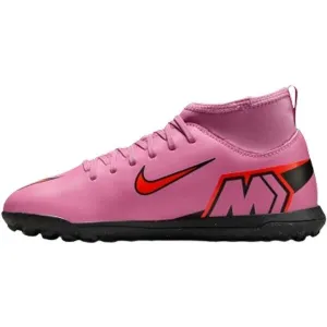 Nike JR MERCURIAL SUPERFLY 10 CLUB TF Detské turfy, ružová, veľkosť 36
