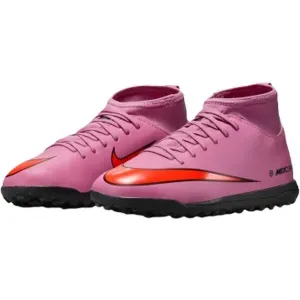 Nike JR MERCURIAL SUPERFLY 10 CLUB TF Detské turfy, ružová, veľkosť 36