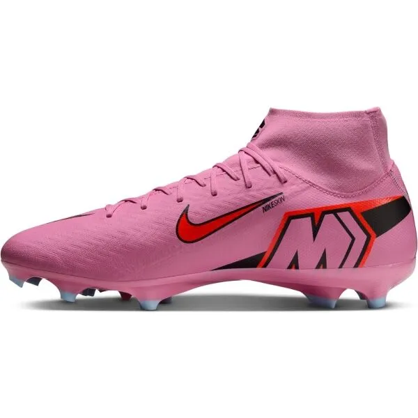 Nike ZOOM MERCURIAL SUPERFLY 10 ACADEMY FG/MG Pánske kopačky, ružová, veľkosť 44