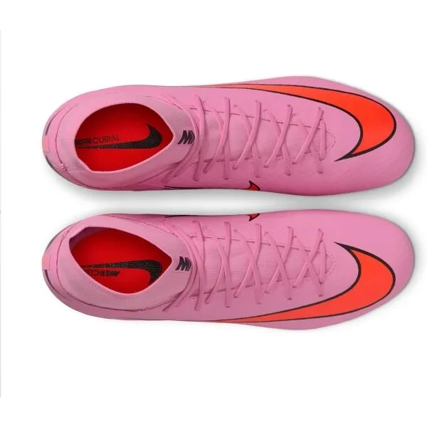 Nike ZOOM MERCURIAL SUPERFLY 10 ACADEMY FG/MG Pánske kopačky, ružová, veľkosť 44