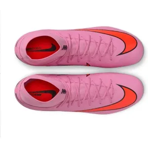 Nike ZOOM MERCURIAL SUPERFLY 10 ACADEMY FG/MG Pánske kopačky, ružová, veľkosť 44