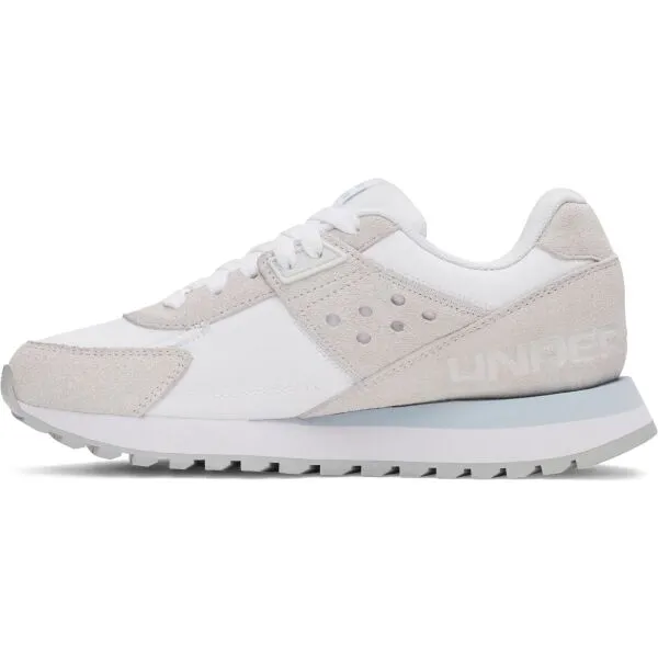 Under Armour ESSENTIAL RUNNER Pánska voľnočasová obuv, biela, veľkosť 38