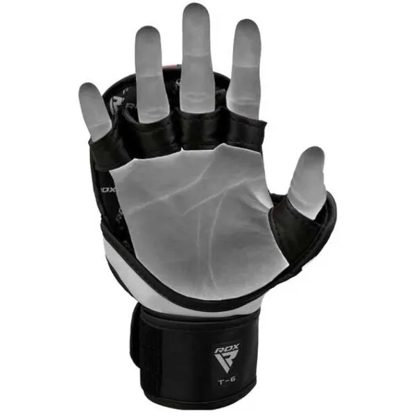 RDX T6 MMA SPARRING GLOVES MMA rukavice, čierna, veľkosť