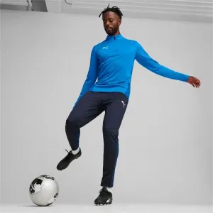 Puma TEAMGOAL TRAINING 1/4 ZIP TOP Pánske tričko, modrá, veľkosť