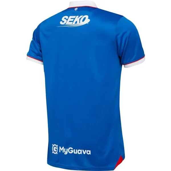 CASTORE RANGERS HOME SS SHIRT Pánsky domáci dres, modrá, veľkosť