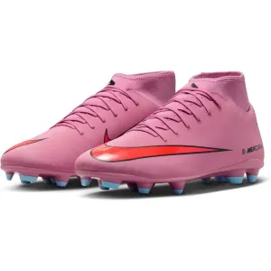 Nike MERCURIAL SUPERFLY 10 CLUB FG/MG Pánske kopačky, ružová, veľkosť 44
