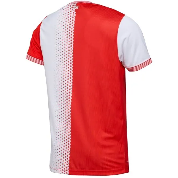 CASTORE SLAVIA PRAGUE HOME SS SHIRT Pánsky futbalový dres, červená, veľkosť