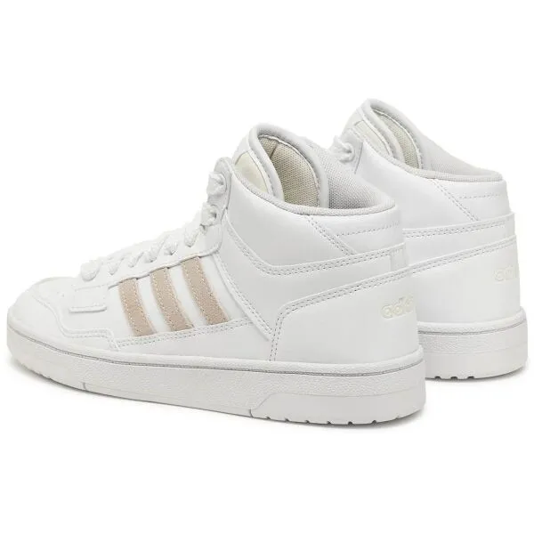 adidas RAPID COURT MID J Detské členkové tenisky, biela, veľkosť 38