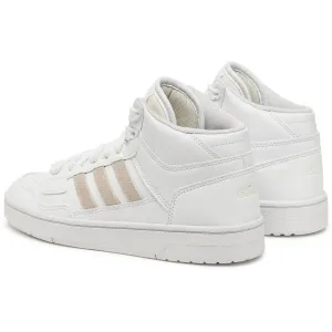adidas RAPID COURT MID J Detské členkové tenisky, biela, veľkosť 38