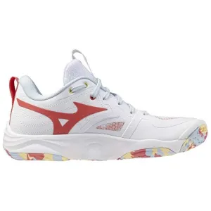 Mizuno WAVE MOMENTUM ELITE Dámska volejbalová obuv, biela, veľkosť 38