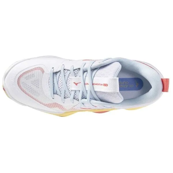 Mizuno WAVE MOMENTUM ELITE Dámska volejbalová obuv, biela, veľkosť 38
