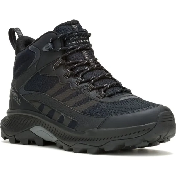 Merrell SPEED STRIKE 2 MID WP Pánske turistické topánky, čierna, veľkosť 43