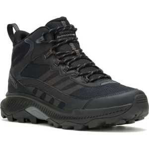 Merrell SPEED STRIKE 2 MID WP Pánske turistické topánky, čierna, veľkosť 43
